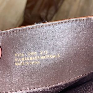 Women’s brown tall boots. Size 12WW Avenue